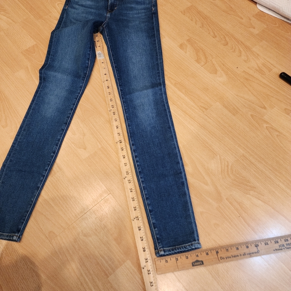 NWT J BRAND Carolina High Rise Skinny Jeans In Hewes Size 24 Stretch Denim - Picture 10 of 14